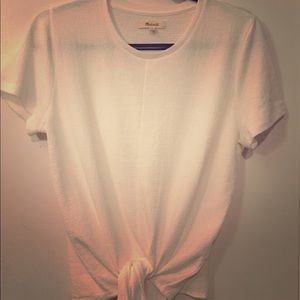 Madewell Tie Front Top; Brand New No Tag